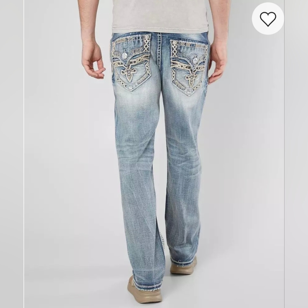 Rock Revival Mens Bridge Jeans